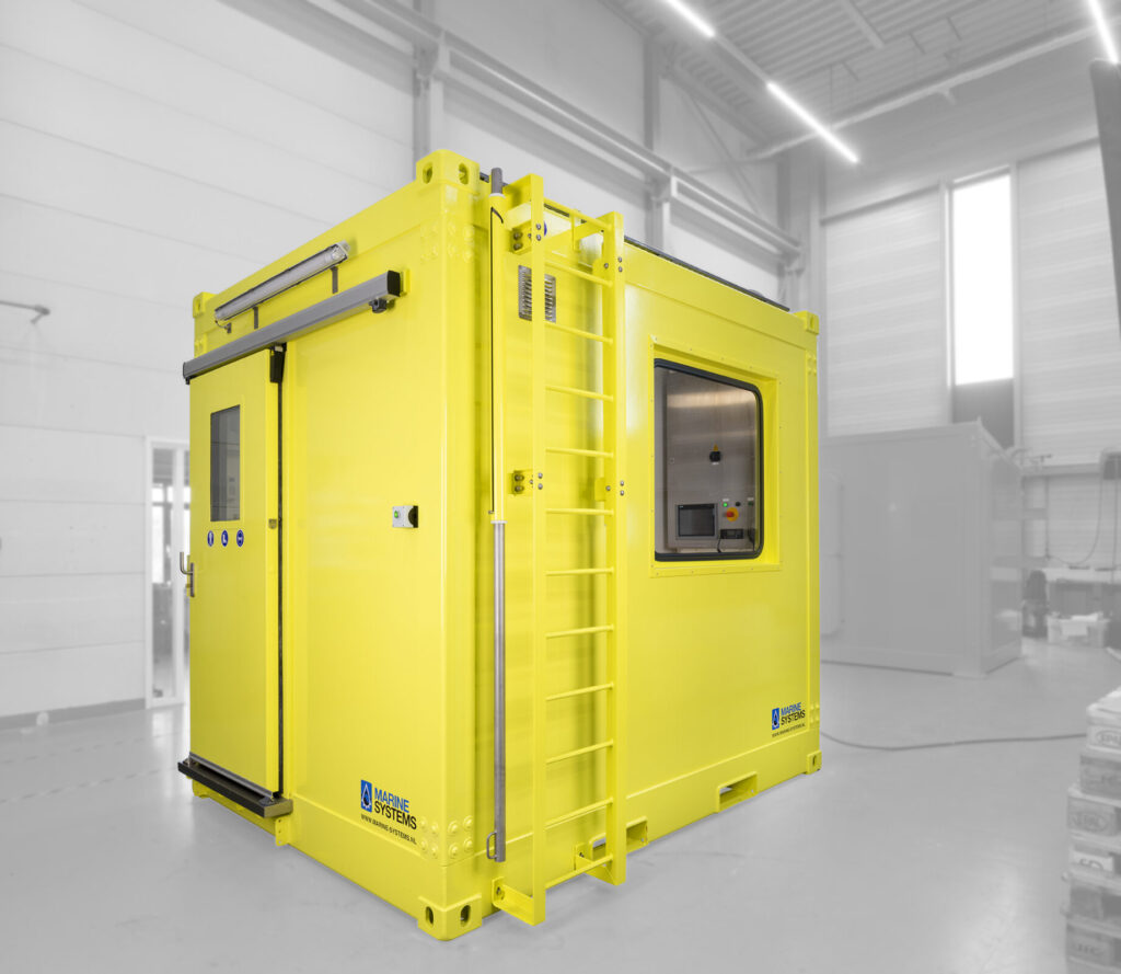 Laboratorium container